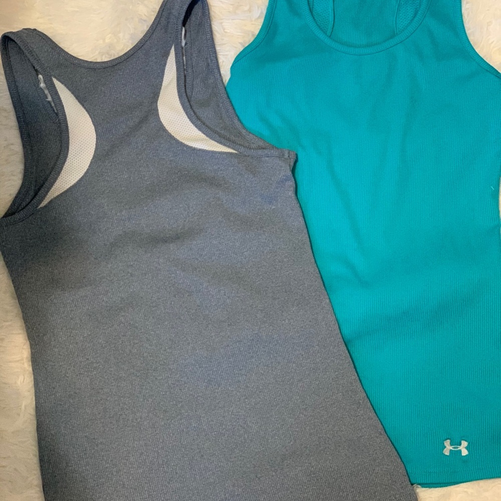 Set of two Under Armour racerback tank tops